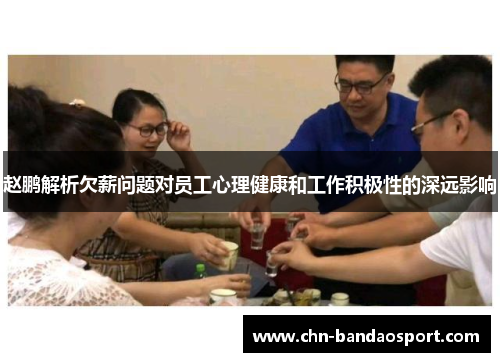 赵鹏解析欠薪问题对员工心理健康和工作积极性的深远影响